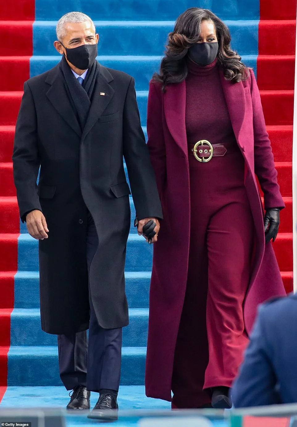 Michelle Obama and barack in timeless fall fashion
