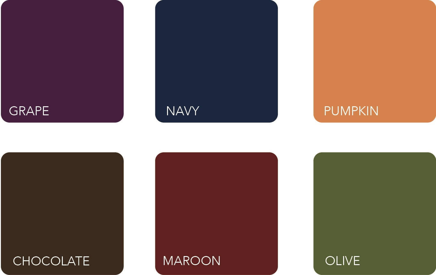 W10 Colour Analysis Toronto. Autumn Colour Palette 