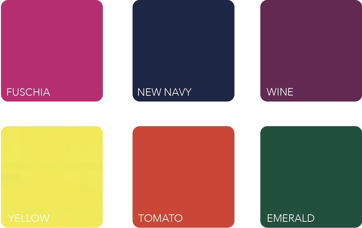 W10 Colours Analysis Toronto. Winter Colour Palette 