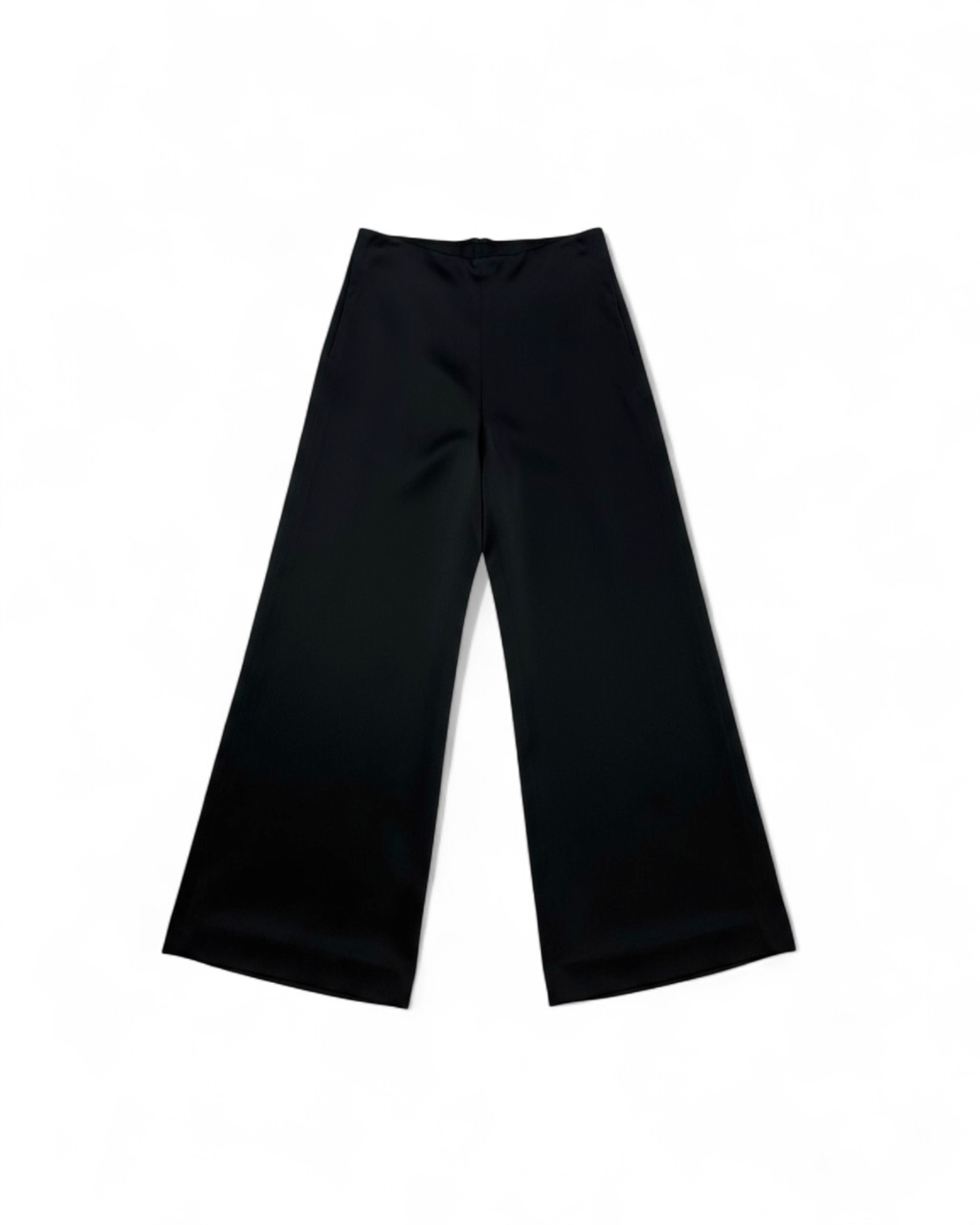 Meredith Palazzo Pant in Silk custom pants for women made in toronto. size inclusive. silk pants